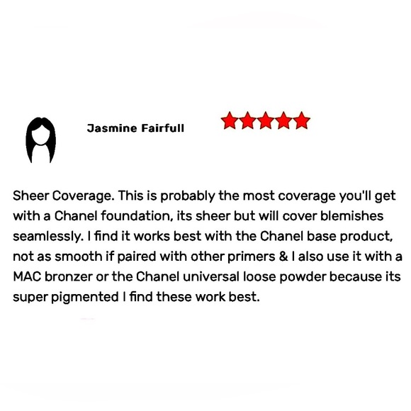 CHANEL PERFECTION LUMIERE TEINT FLUIDE LONG WEAR FLAWLESS FLUID MAKEUP SPF 10 - Picture 8 of 9